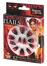 Infernal Devil Temptation Women Nails