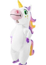 White Unisex Unicorn Inflatable