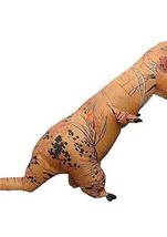 Brown Unisex Dinosaur Inflatable Costume