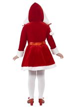 Kids Little Miss Santa Girls Costume