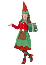 Santa Little Helper Girls Costume