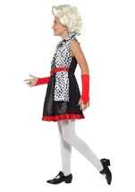 Kids Evil Little Madame Girls Costume