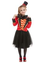 Kids Ring Master Girls Costume