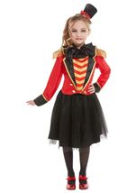 Kids Ring Master Girls Costume