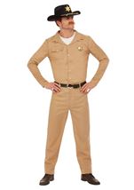 Adult 80s Sheriff Men Costume