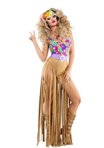 Adult Hippy Women Costume