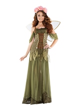 Rose Fairy Princess Women Costume