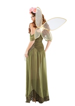 Adult Rose Fairy Princess Women Costume