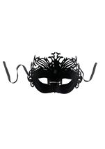 Adult Masquerade Queen Mask Black