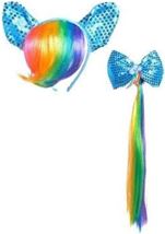 Rainbow Dash Headband and Tail Kit