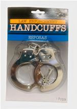 Law Enforcement Metal Handcuffs with Key