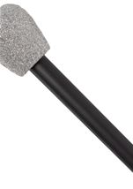 Fashion Party Glitter 80s Faux Microphone Accessory 