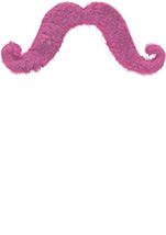 Handle bar Style Moustache 