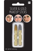 MakeupGold And Silver Makeup Sticksit Silver Gold 
