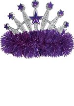  Tiara Party Accessory Purple