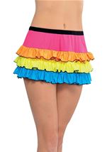 Electric Party Neon Skirt 