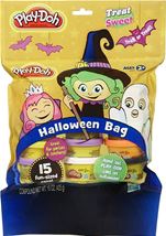 Kids Play Doh Treat Halloween Cans Bag