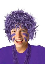 Purple Tinsel Fun Wig
