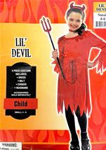 Kids Lil Devil Girls Costume