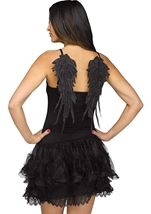 Women's Fairy Angel Wings Black