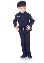Policeman Boys Deluxe Costume