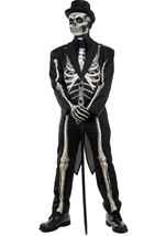 Bone Chillin Skeleton Men Costume