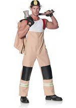 Adult Firefighter Men Costume