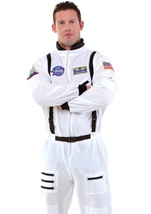 Astronaut Men White Costume