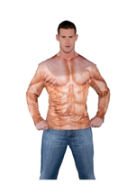 Adult Muscle Padded Shirt  Men