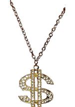 Dollar Sign With Gold Chain