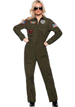Top Gun Woman Costume 