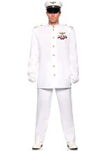 Admiral Uniform Plus Size Men Costume