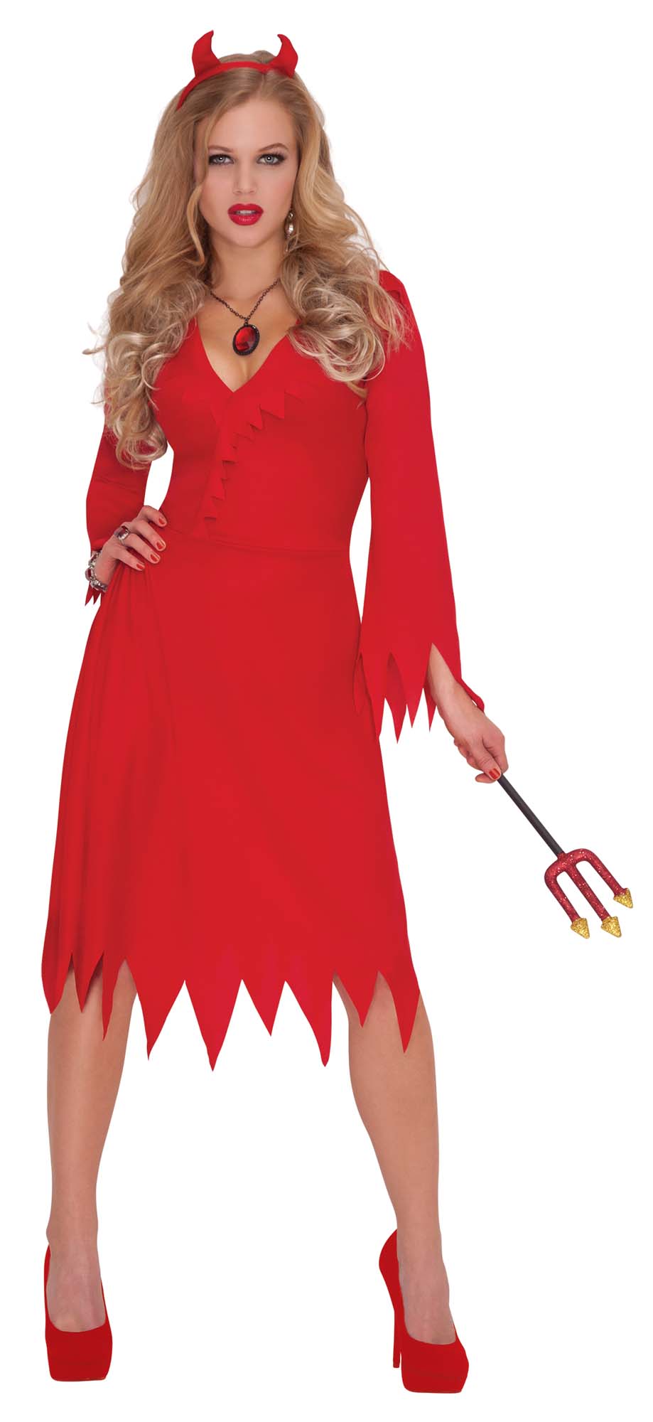 red hot devil woman costume