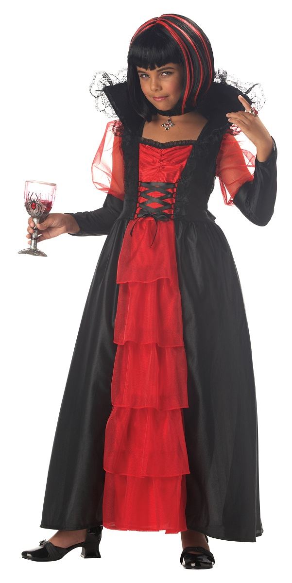 Kids Regal Vampire Girls Costume | $19.99 | The Costume Land