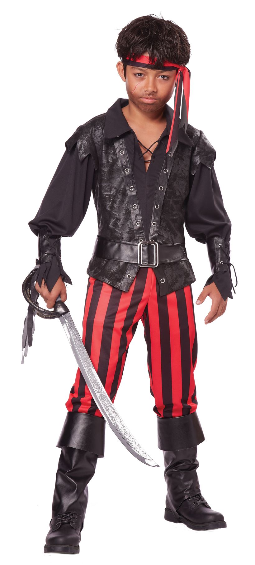 Child Pirate Mate Swashbuckler Buccaneer Costume 