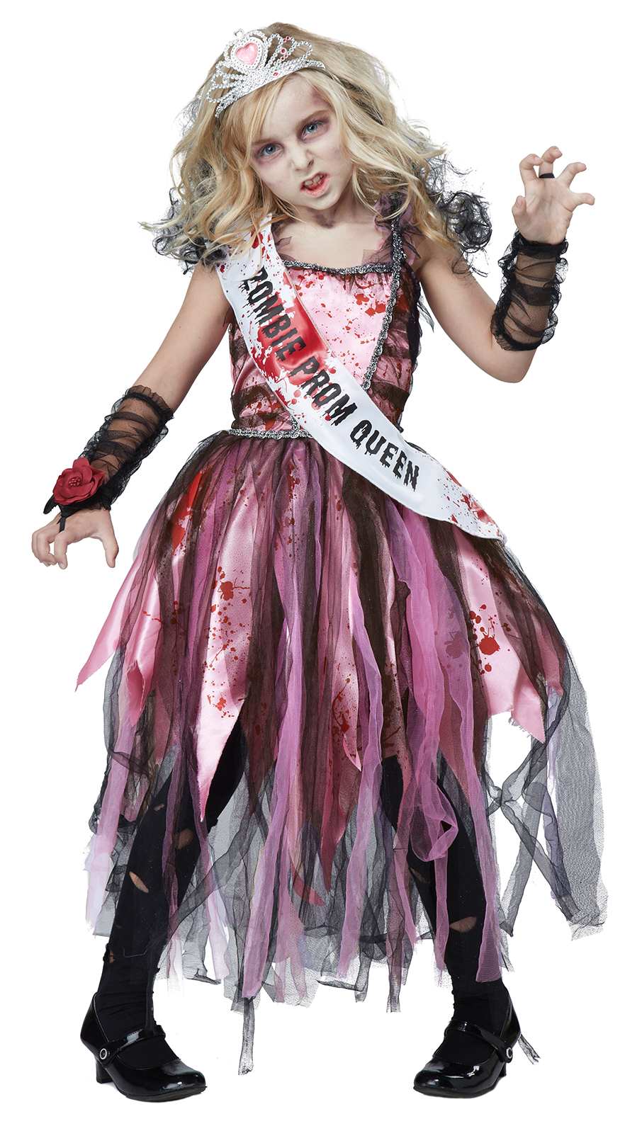 Kids Zombie Prom Queen  Girls Costume 33 62 The 