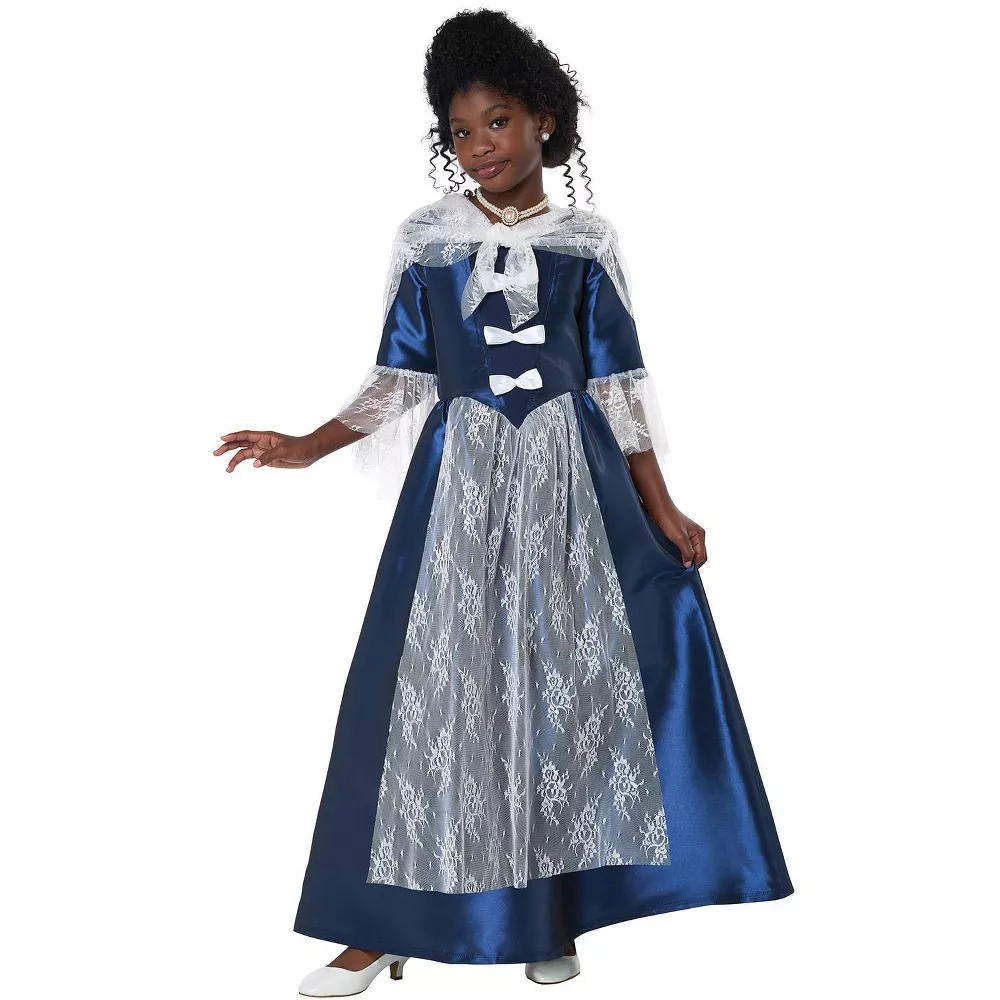 Women's Colonial Lady Full Length Dress