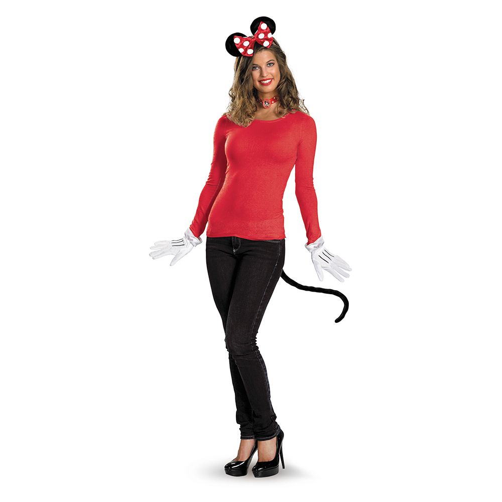 Adult Red Minnie Mouse Costume Kit 23 99 The Costume Land