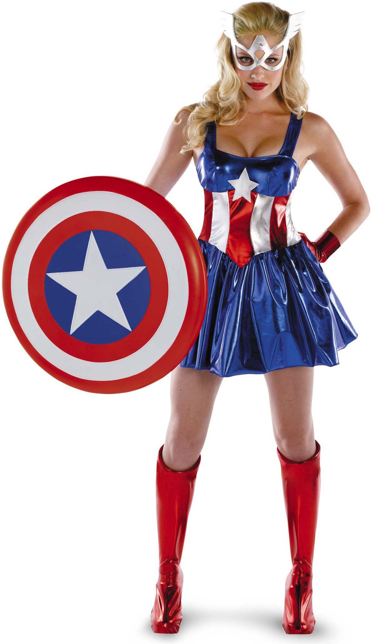 Adult Captain America Woman Deluxe Costume 43 99 The