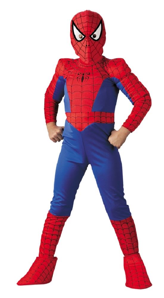 Kostüme & Verkleidungen Kleidung & Accessoires Spiderman Boys Muscle Chest Costume  Super hero kids Outfit hallloween LA2639005