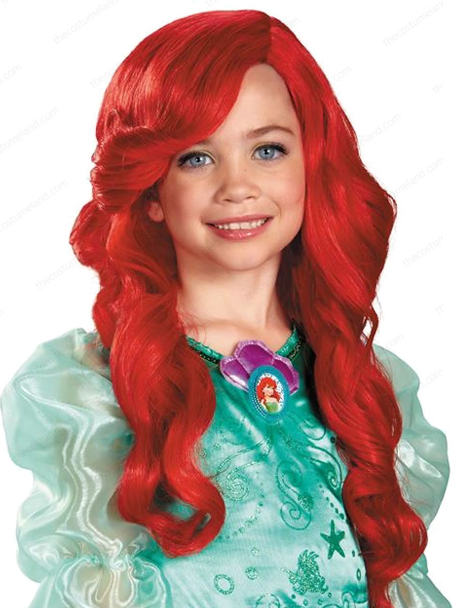 girls red wig