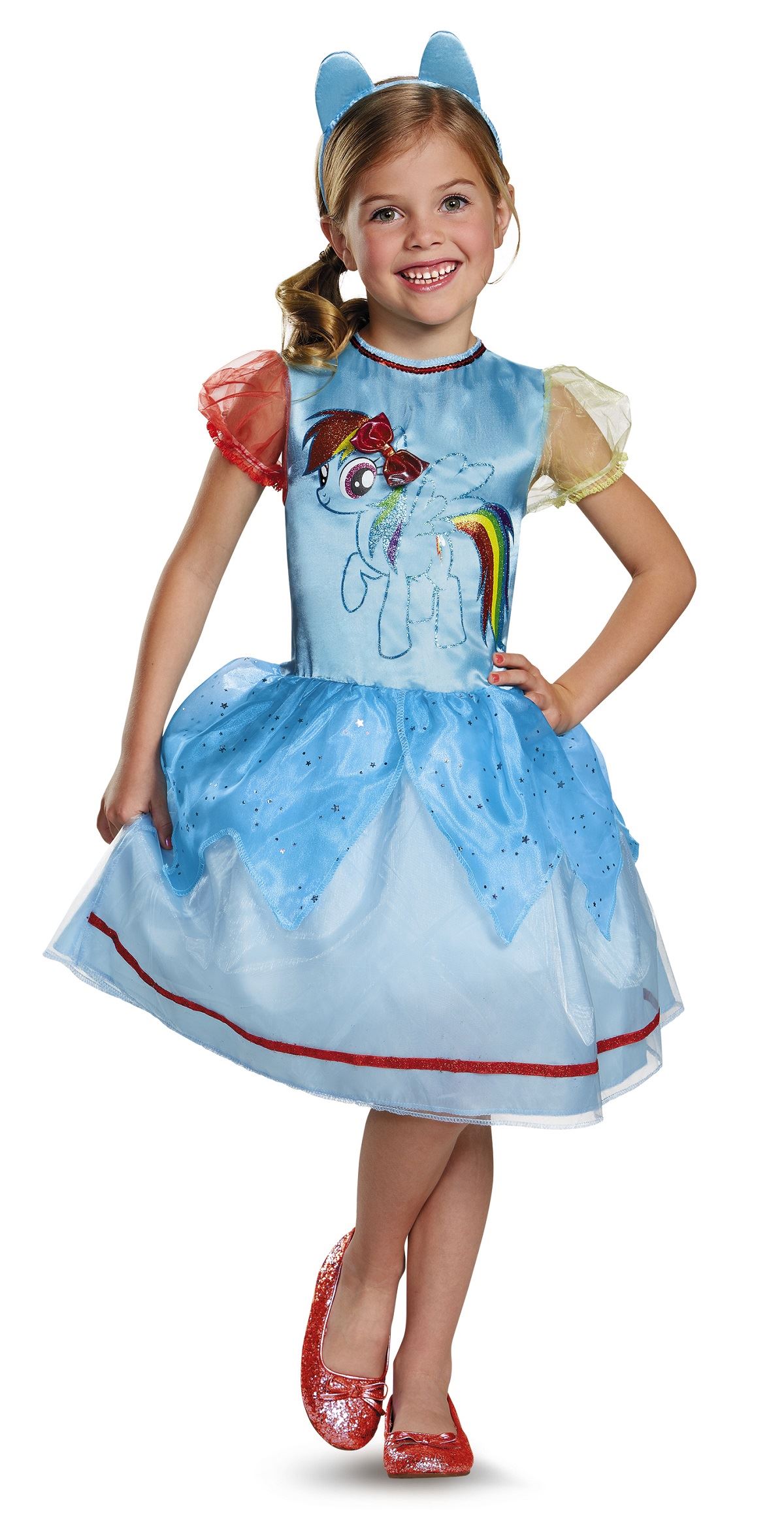 Kids Rainbow Dash Little Pony Girls Costume | $22.99 | The Costume Land