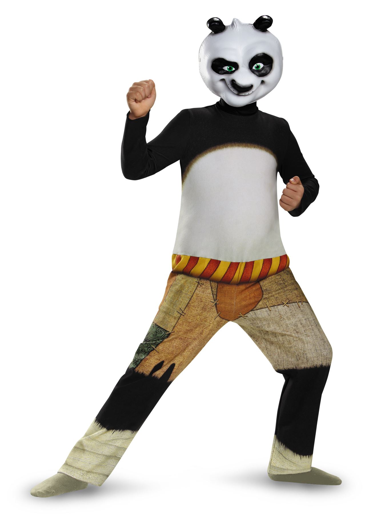 Panda Po Kung Fu Boys Halloween Costume | $27.99 | The ...