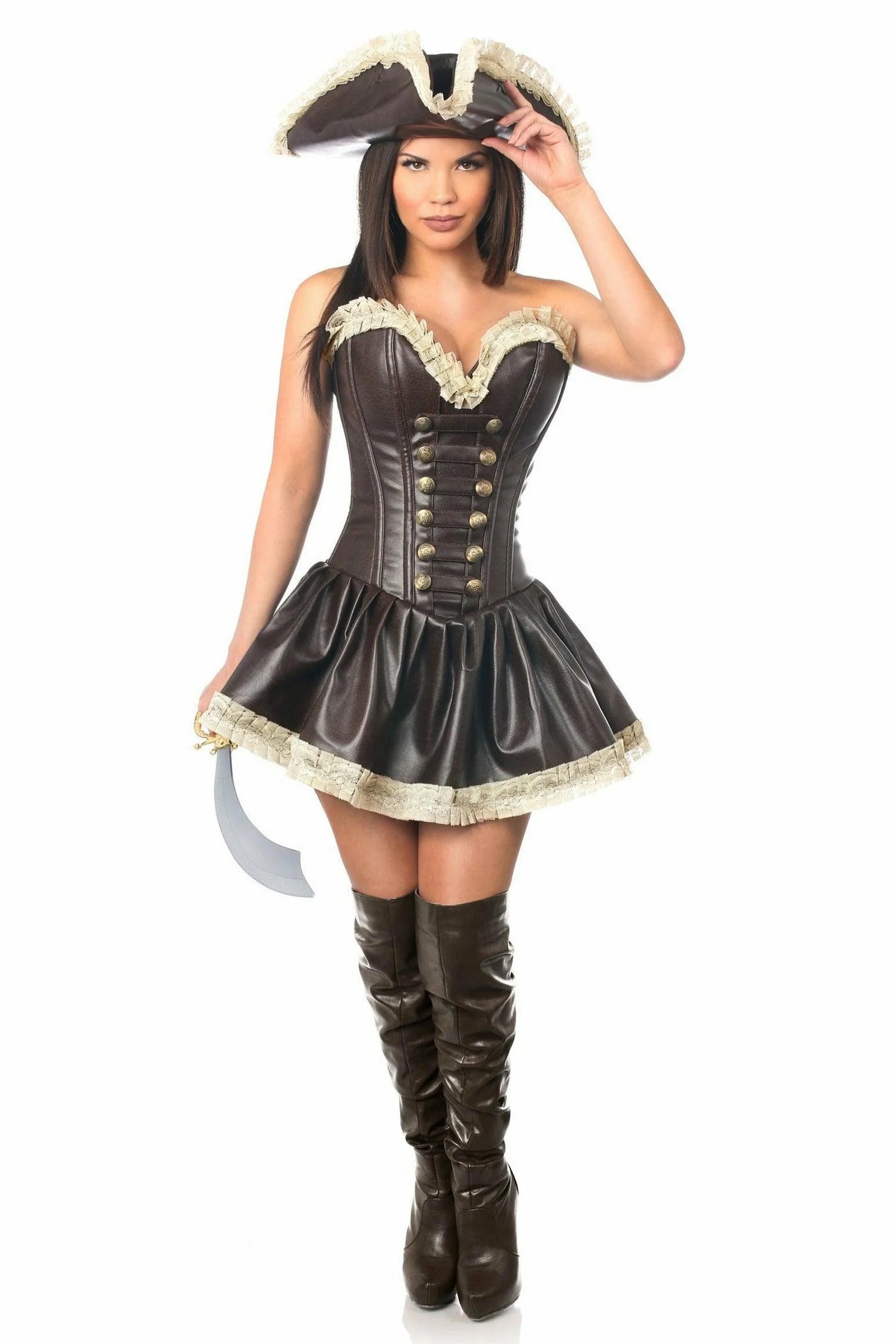 Adult Pirate Lady Corset Dress Women Costume 599.99 The Costume Land
