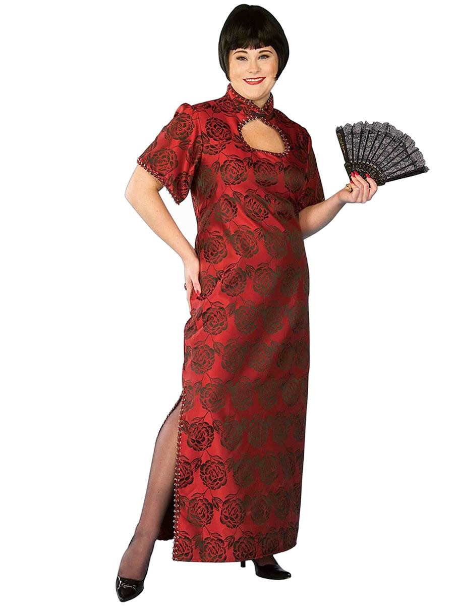 Adult Fortune Cookie Women Plus Costume | $32.99 | The Costume Land