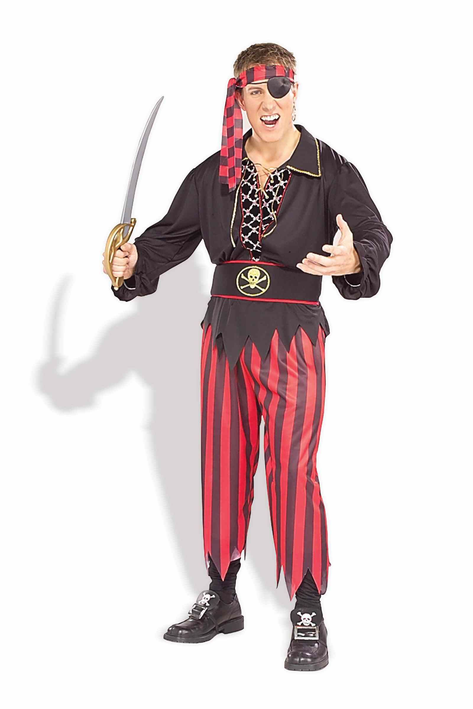 Adult Pirate Men Costume | $33.99 | The Costume Land