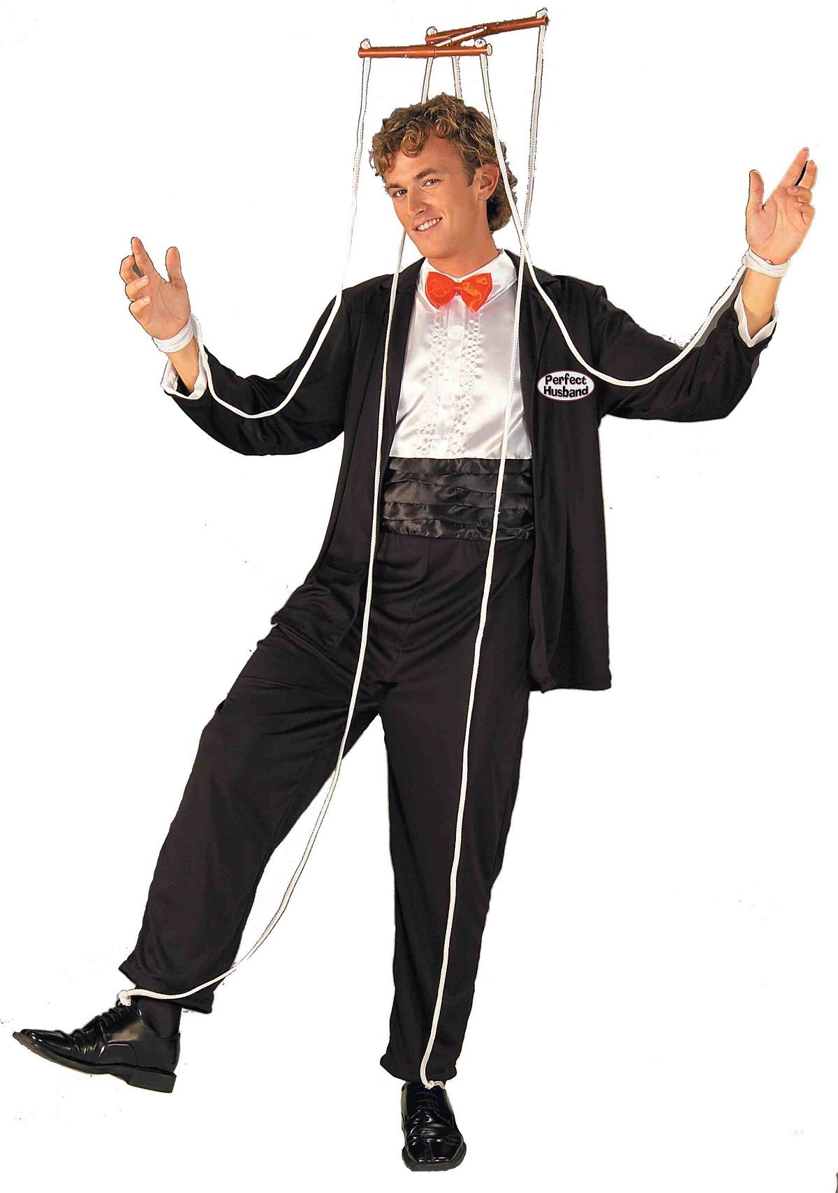Adult Perfect Husband Men Funny Puppet Costume