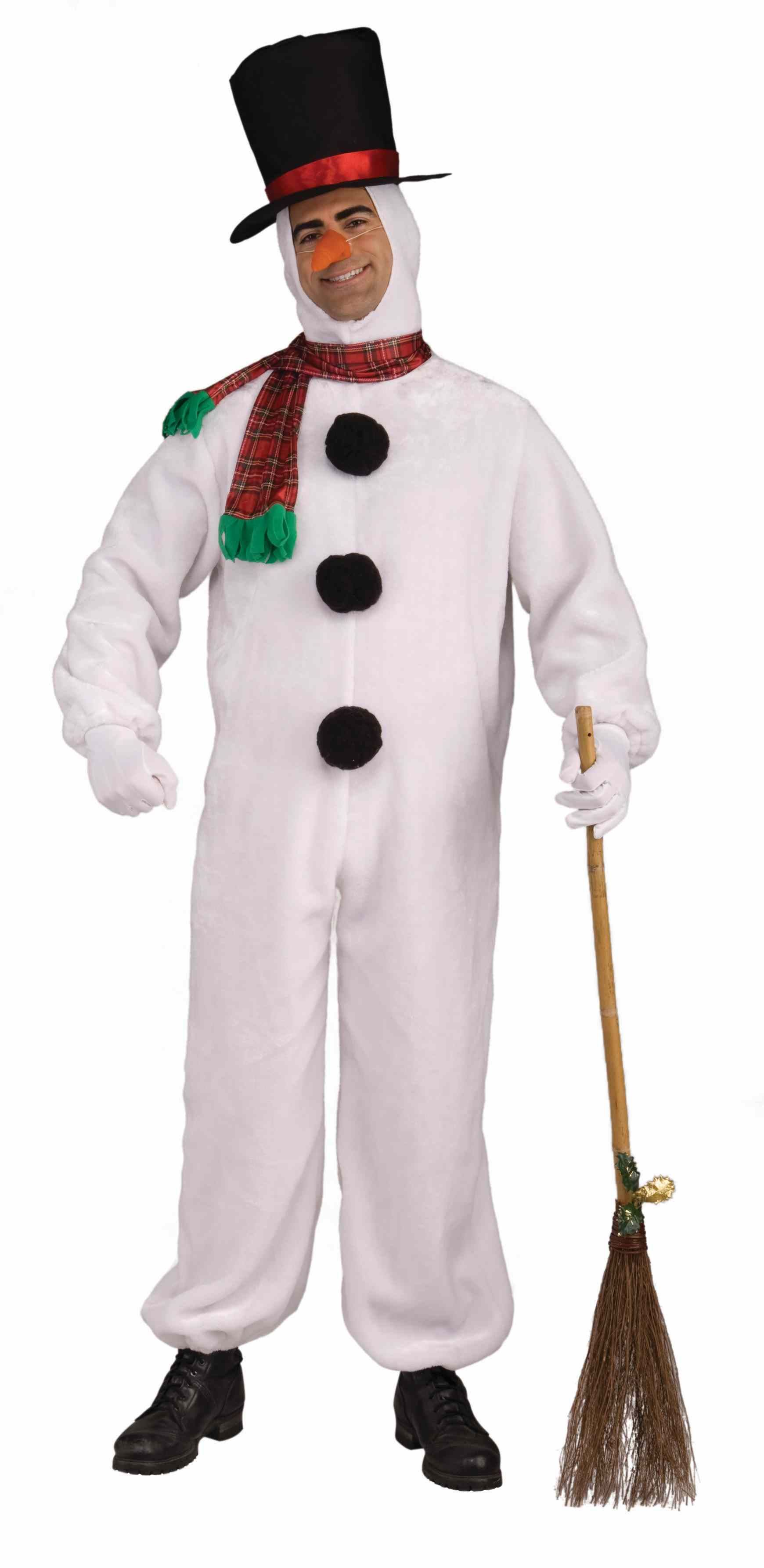 Adult Deluxe Snowman Costume  43 99 The Costume  Land