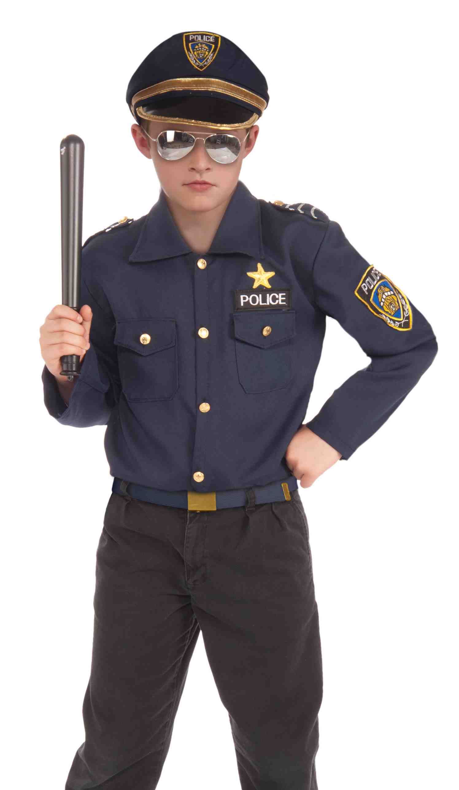 Kids Boys Instant Police Costume | $16.99 | The Costume Land
