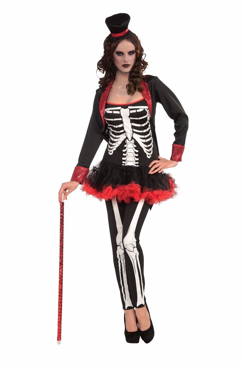 Adult Miss Bone Jangles Women Skeleton Costume | $36.99 | The Costume Land